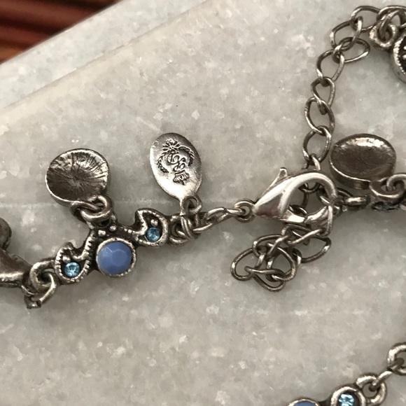 Premier Designs Necklace Bead Drop Silver-tone - Picture 6 of 6